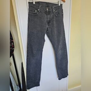 Levi's Men's 514 Straight Jeans in Charcoal Size 30 X 32